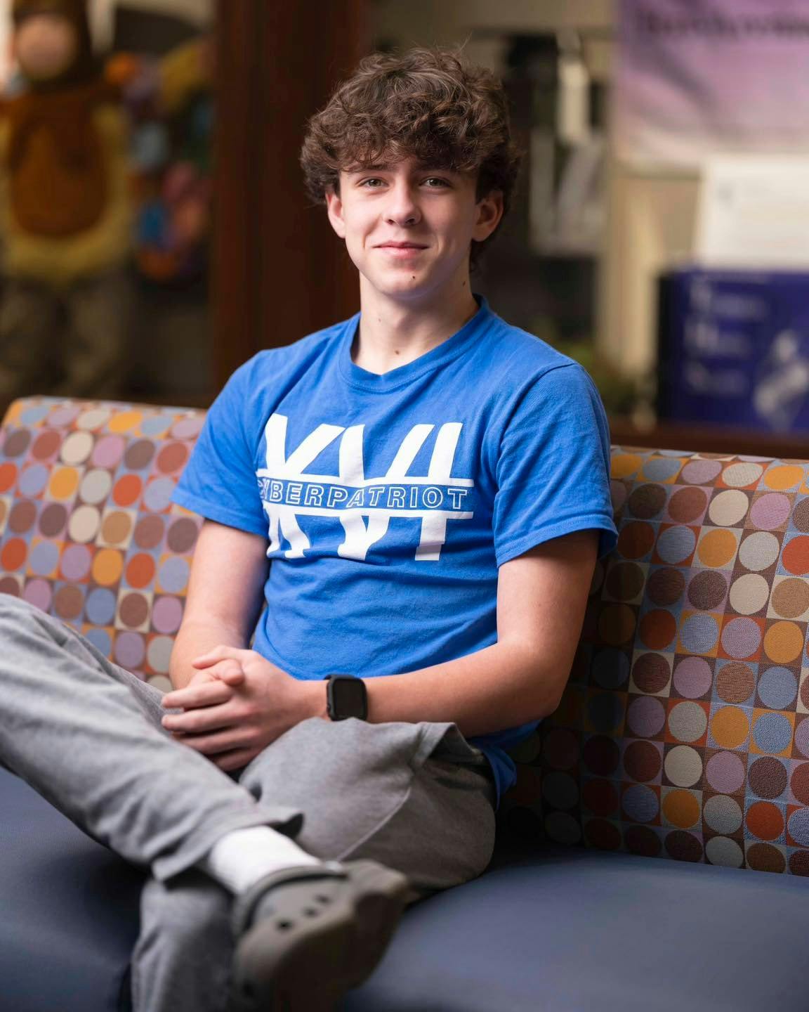 Kyler Klein, Cybersecurity program at the Bay-Arenac ISD Career Center in Bay City Michigan