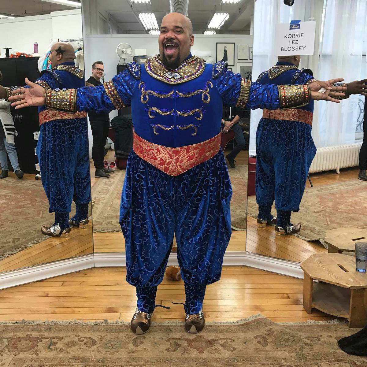 Bay City native Korie Blossey performing on stage