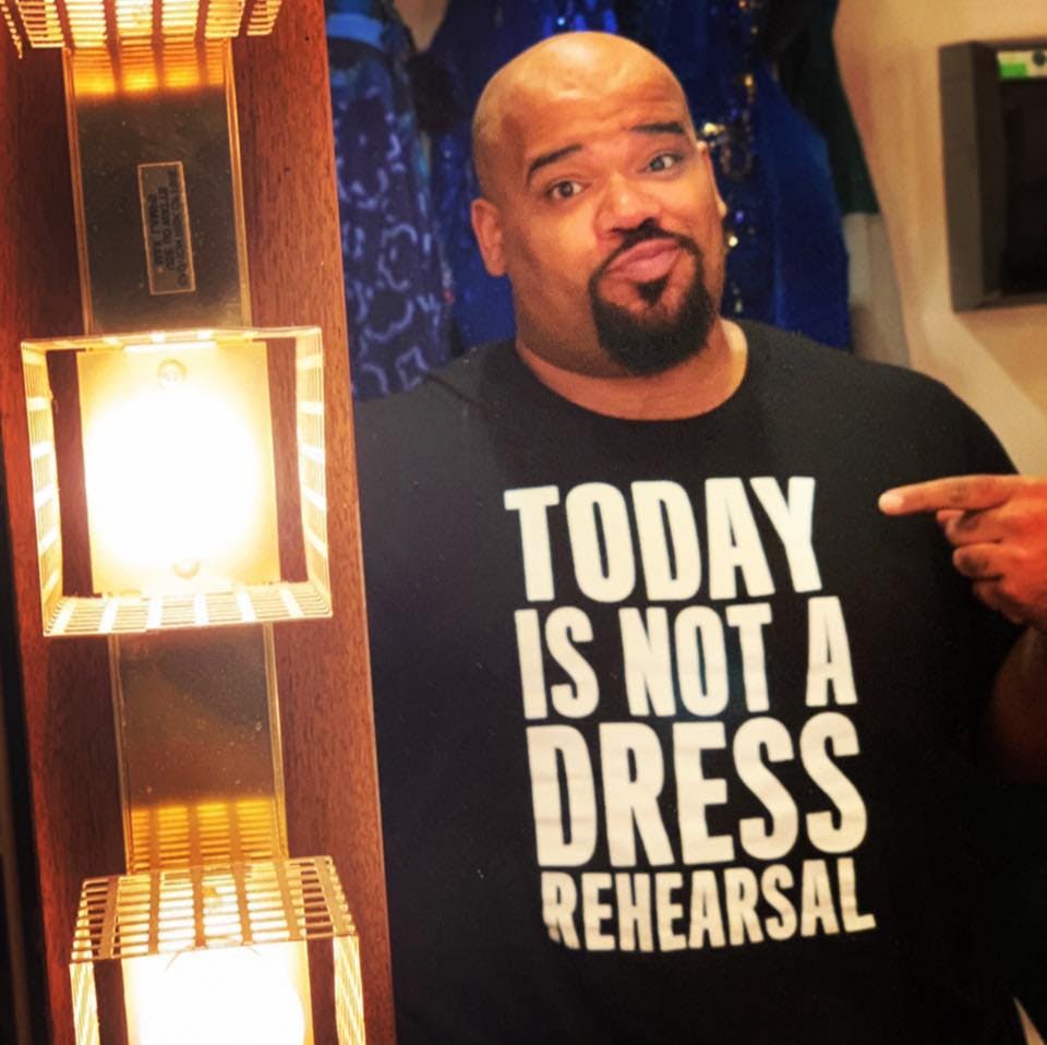 Bay City native Korie Blossey performing on stage