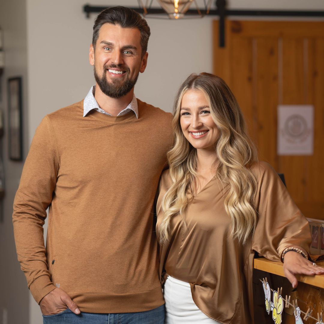 Jon and Chelsie Arnold of Rise Chiropractic, located in Bay City