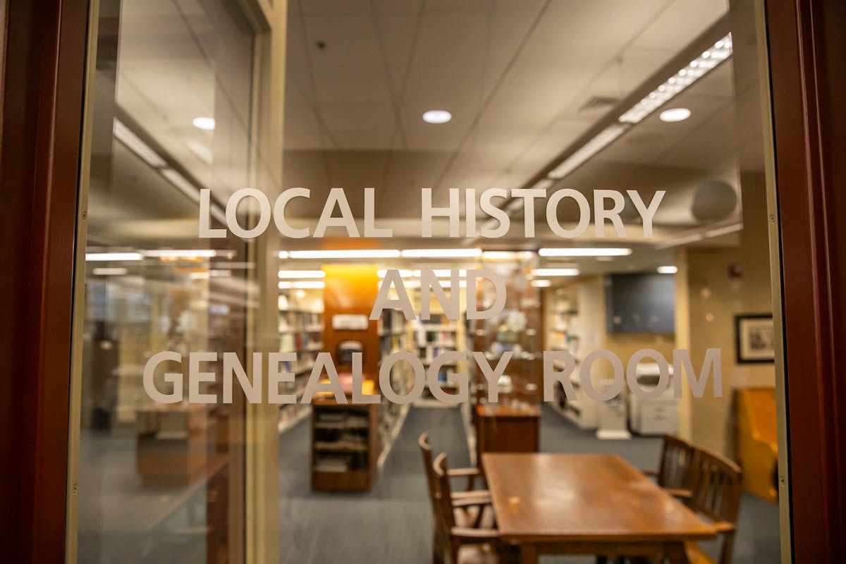 Local History and Genealogy Room, Alice and Jack Wirt Public Library