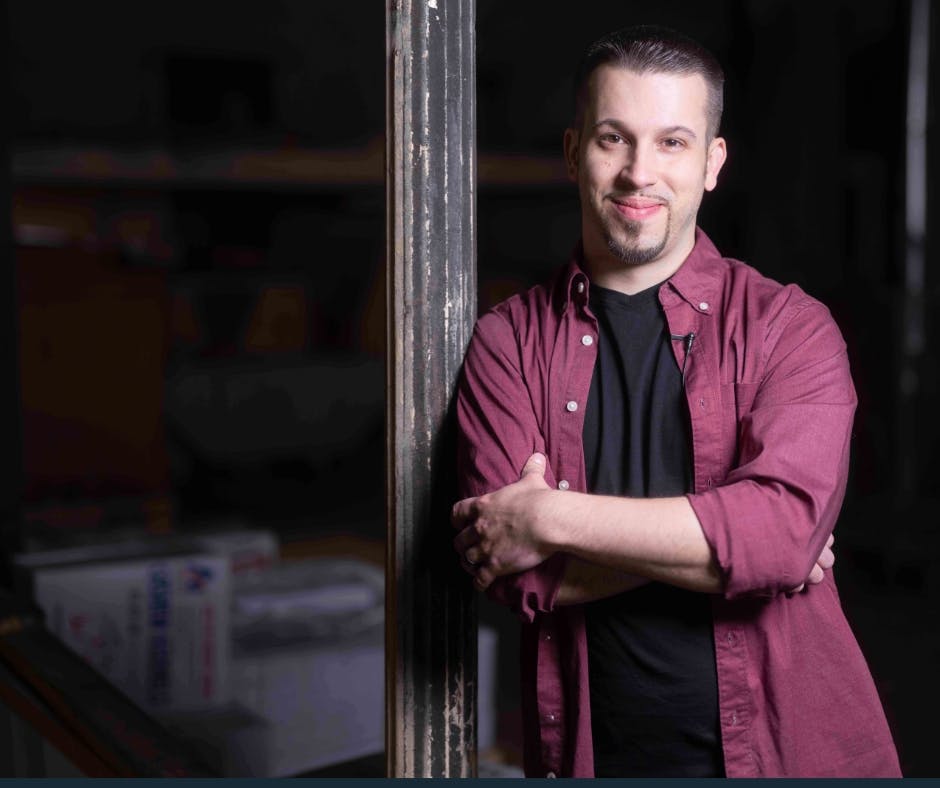 Jordan Dice, owner of St. Laurent Brothers in Bay City