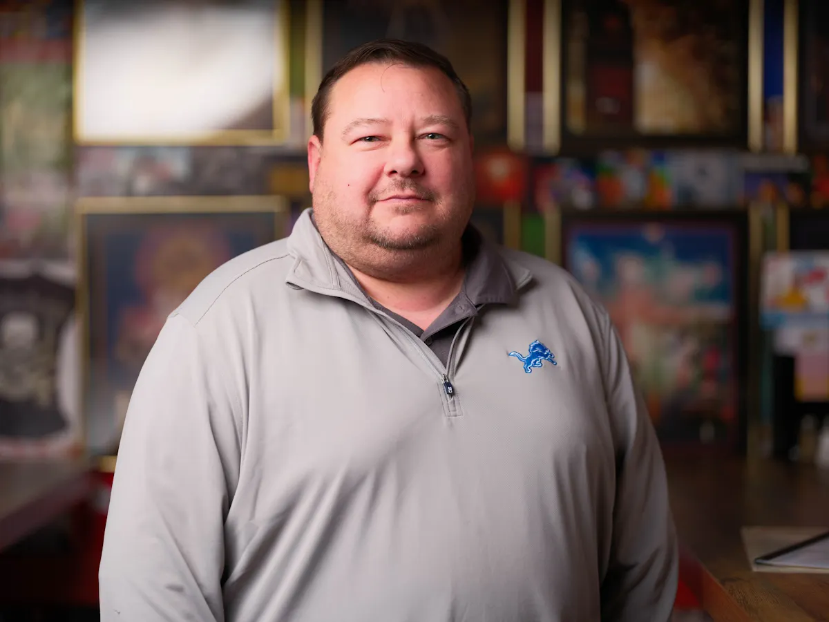 Earl Bovia of the Bay City Fireworks Festival