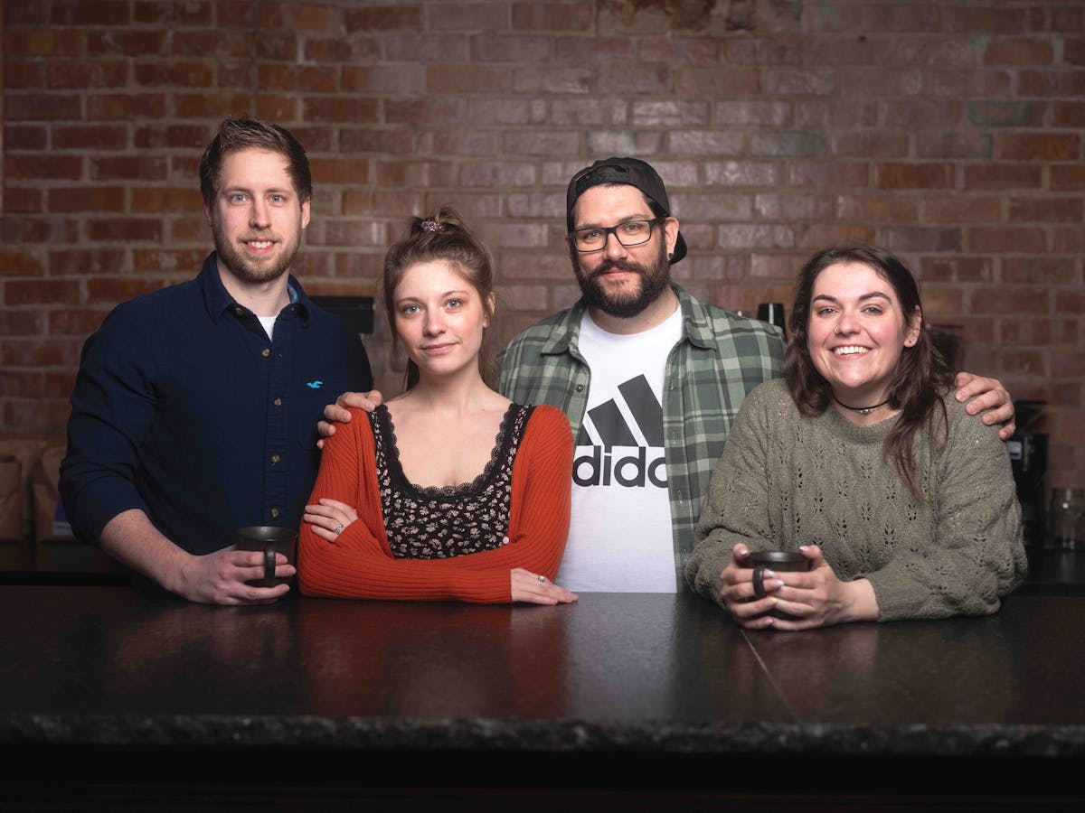 The crew of Risers Kitchen in Auburn, Michigan