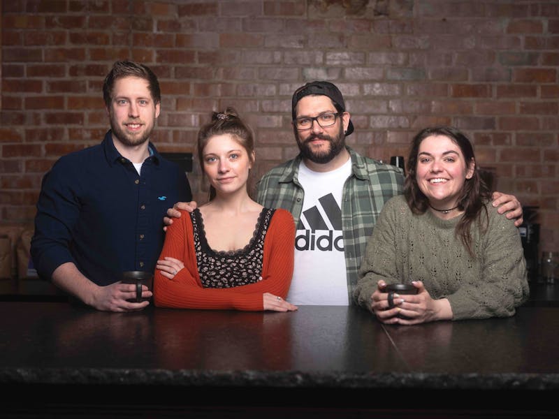 The crew of Risers Kitchen in Auburn, Michigan