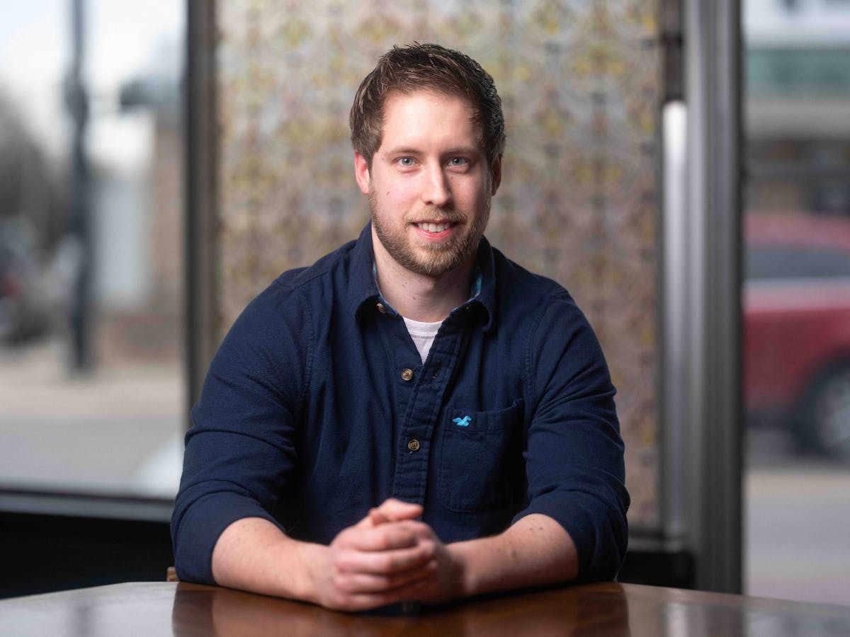 Ryan Reed of Risers Kitchen in Auburn, Michigan