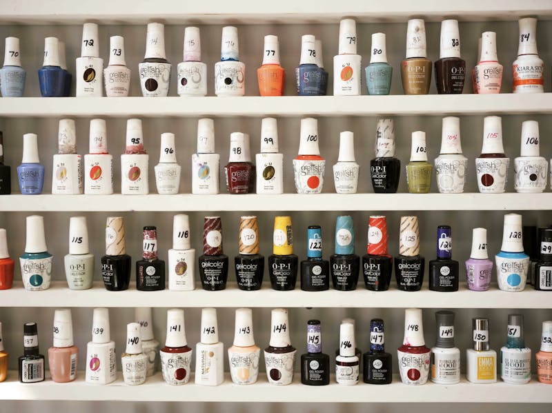 Ashley Earle of Ashley's Nails on Midland Street in Bay City, Michigan