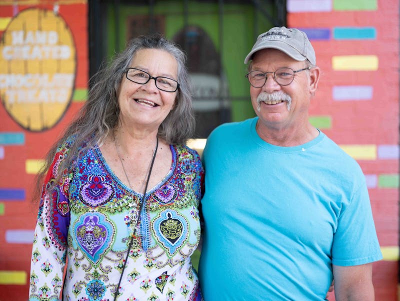 Starr Henning of Tummy Ache Candy Store, Bay City, Michigan