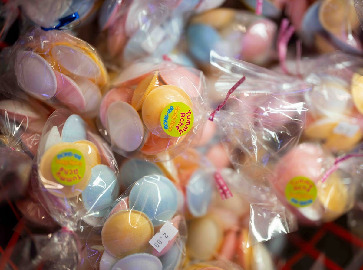 Starr Henning of Tummy Ache Candy Store, Bay City, Michigan