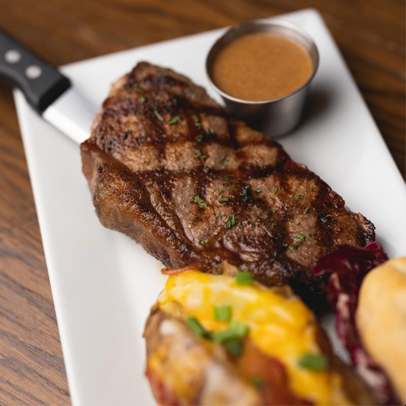 Steak from W.H. Ales, located in Bay City, Michigan