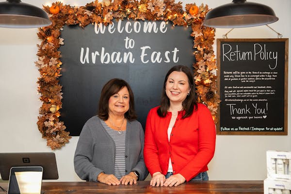 Lisa and Elyse Wegner, Urban East in Bay City, Michigan