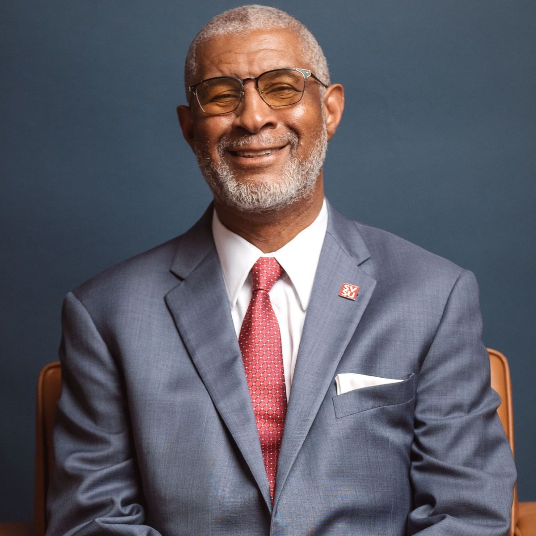Dr. George Grant, President of Saginaw Valley State University