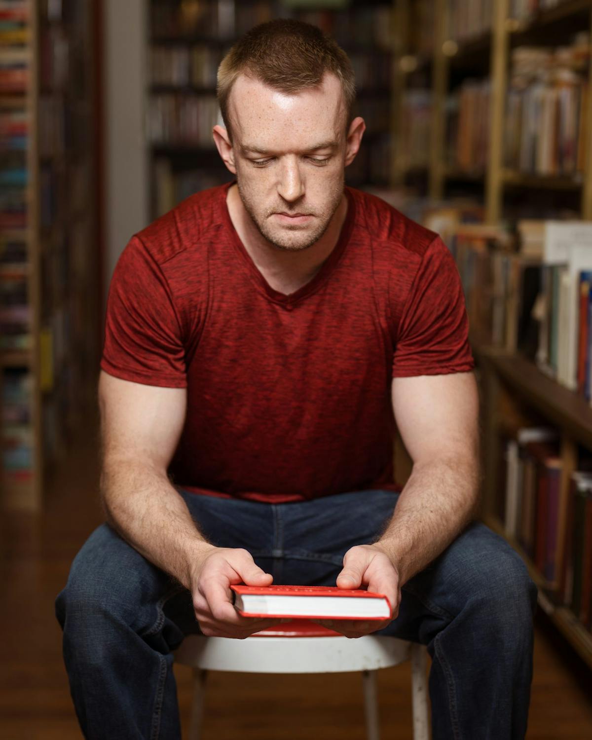 Scott Byers of Midland Street Books, Bay City, Michigan