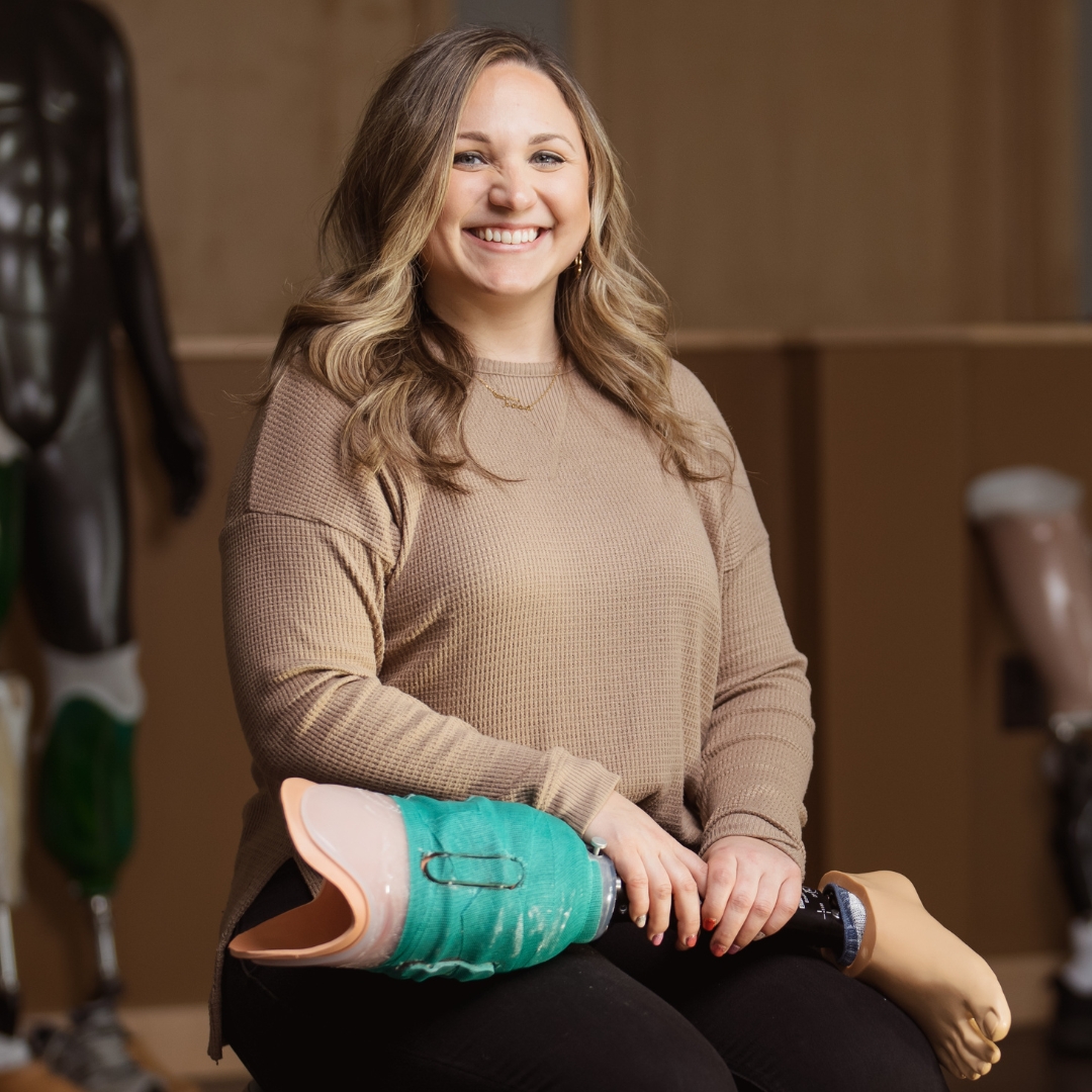 Tessa Leppek of Bay City, Michigan, talks about he work with Oakland Orthopedic Appliances.