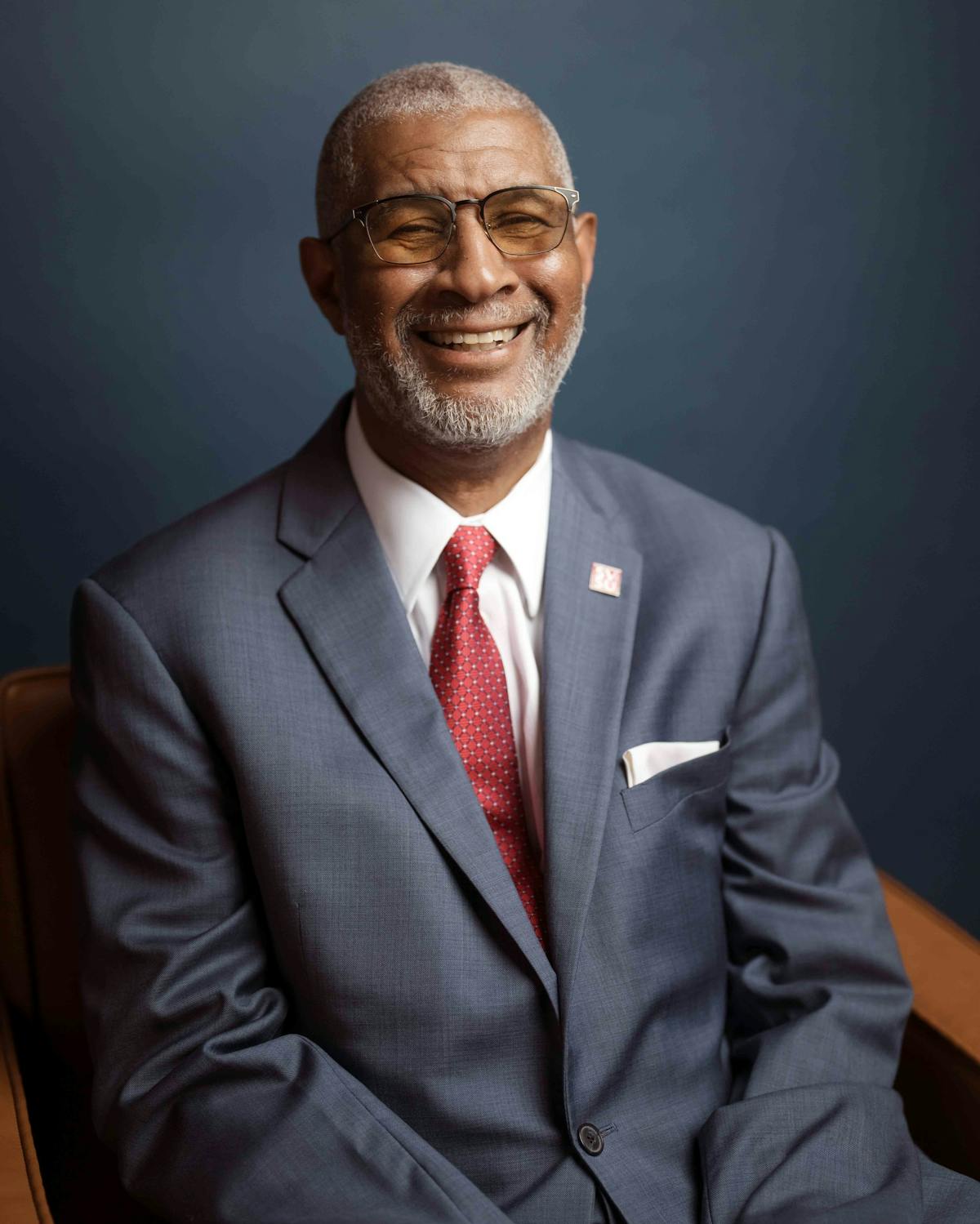 Dr. George Grant, President of Saginaw Valley State University