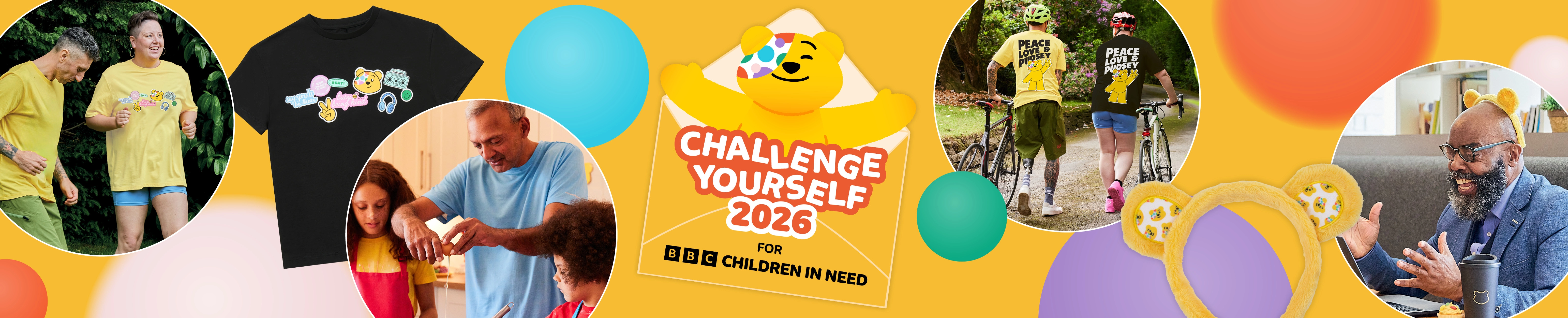 Challenge Yourself site banner with two smiling participants.