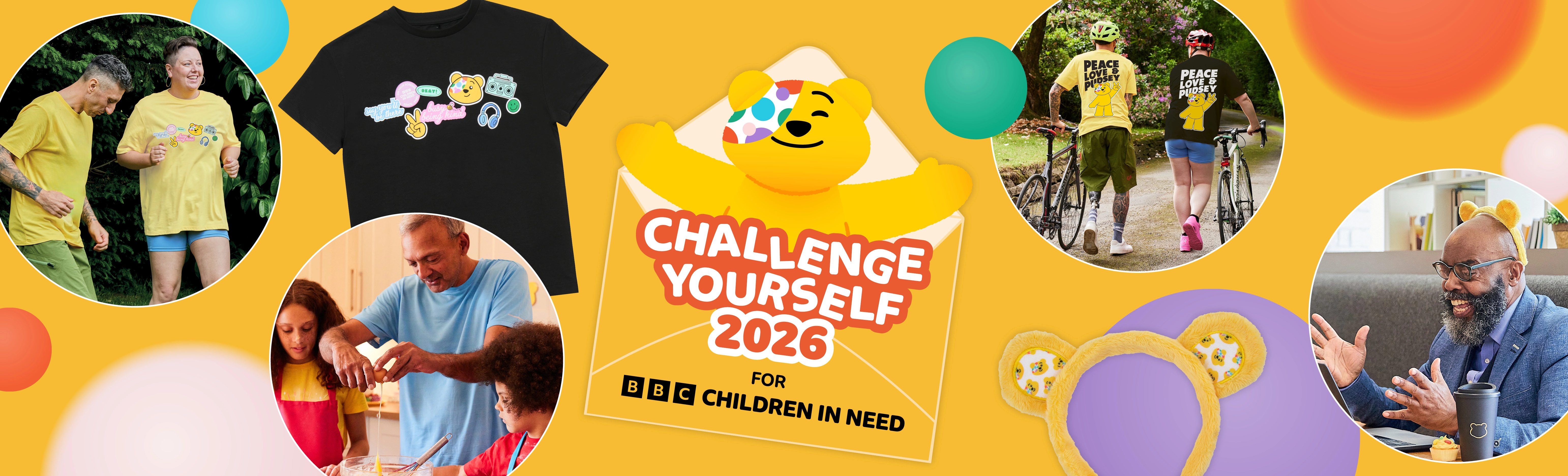 Challenge Yourself site banner with two smiling participants.