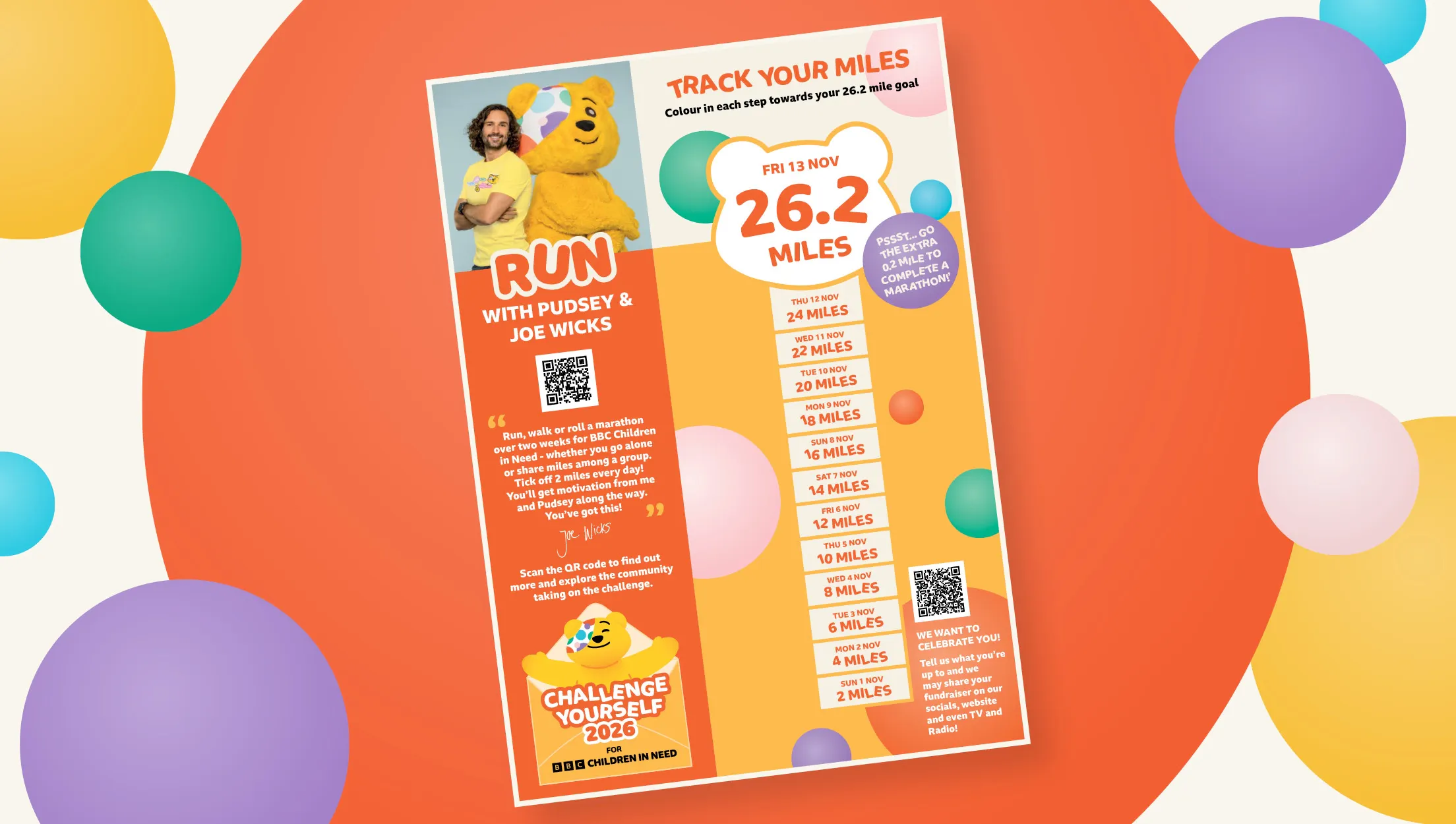 Miles tracker.
