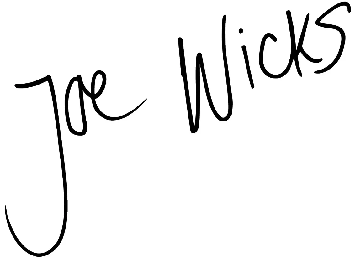 Joe signature