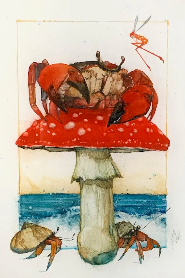 Crabby Toadstool