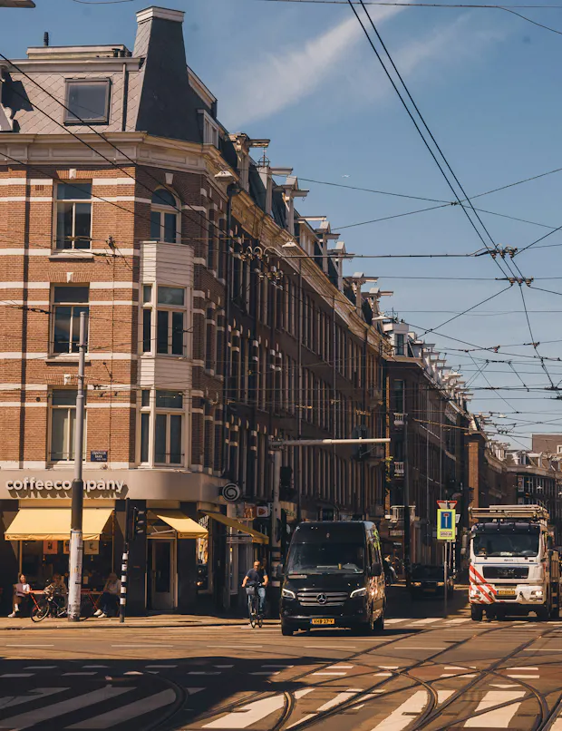 Straat in Amsterdam