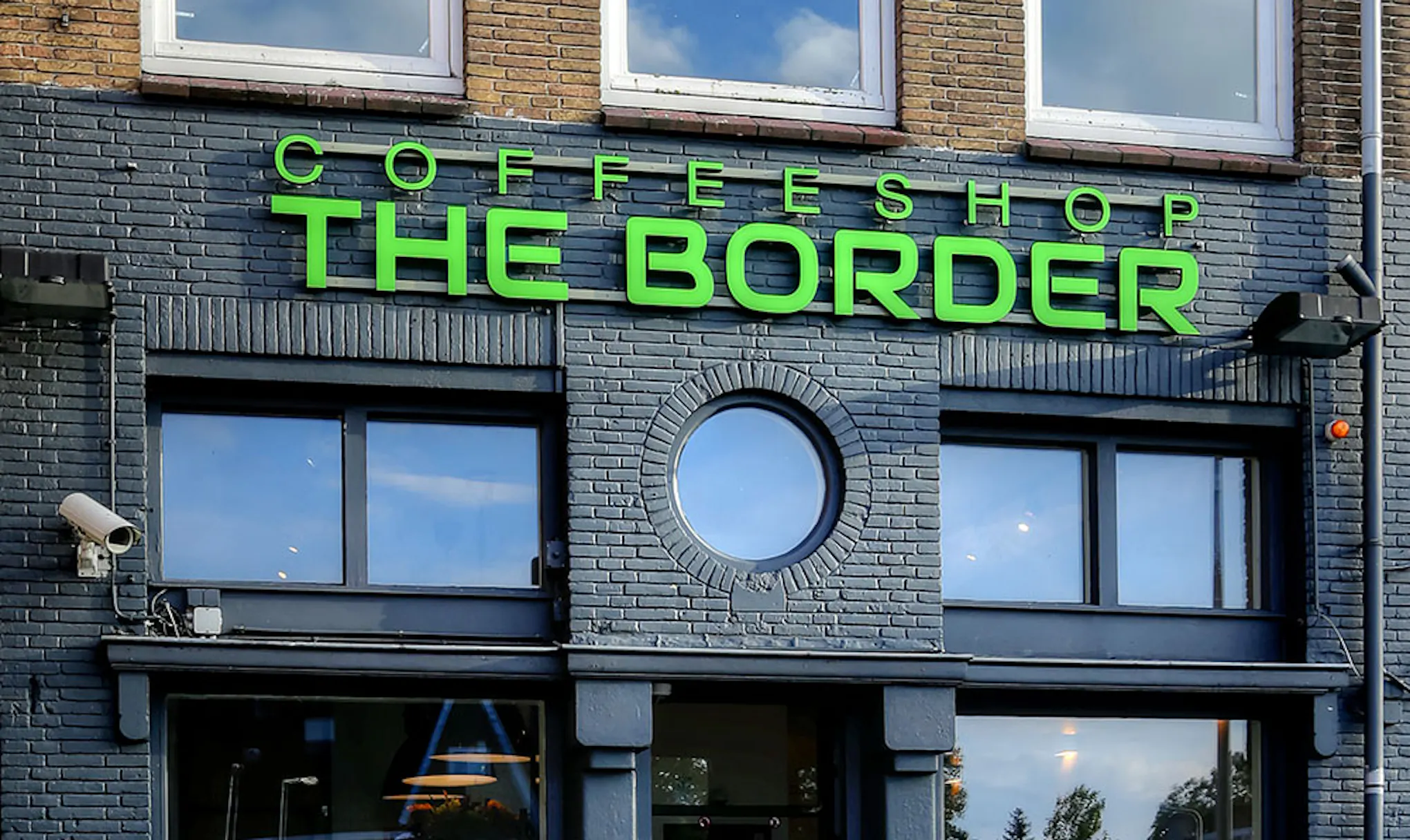 Coffeeshop The Border buiten