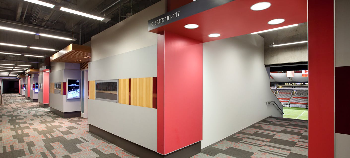 Club Lounges and Seating BC Place