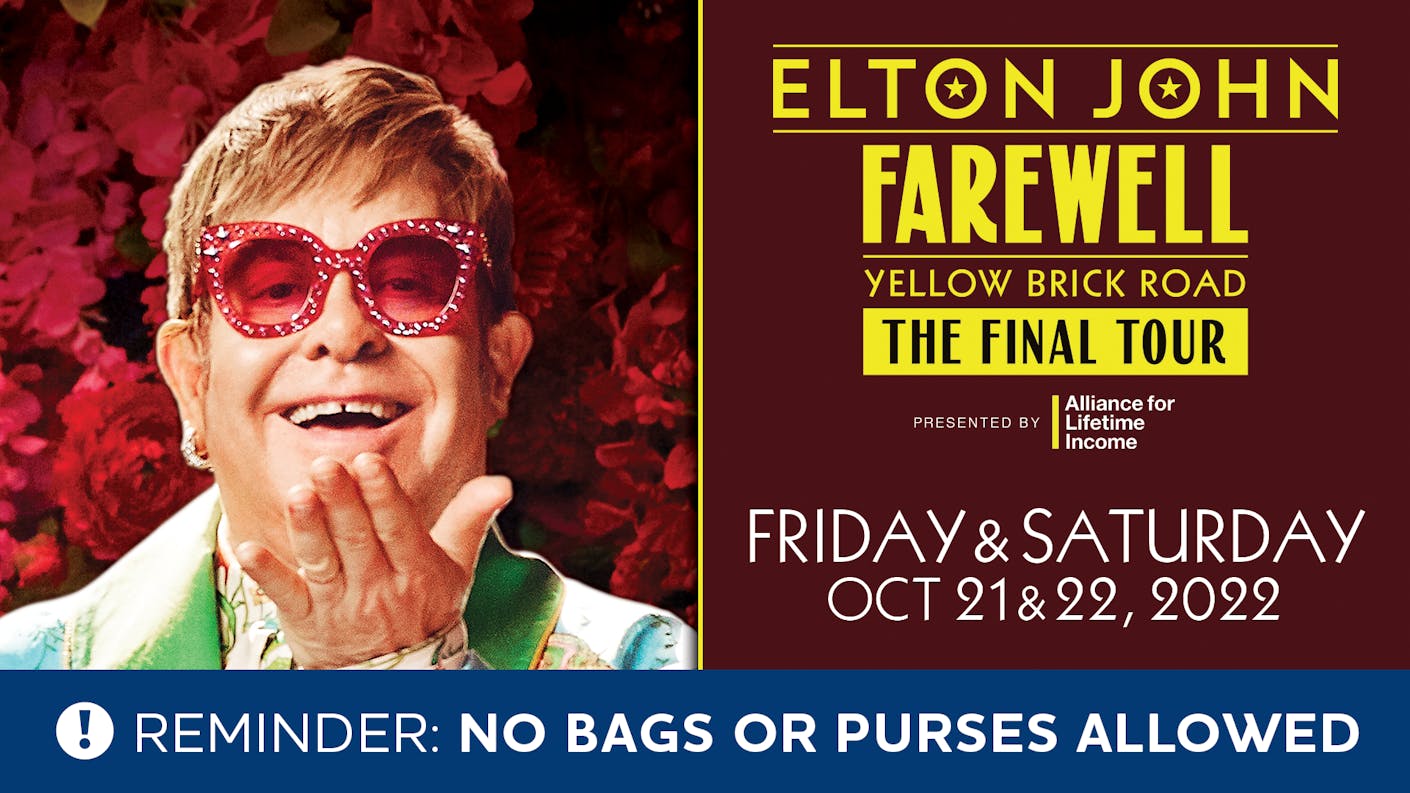 Farewell Yellow Brick Road Elton John The Final Tour 2022 T-Shirt