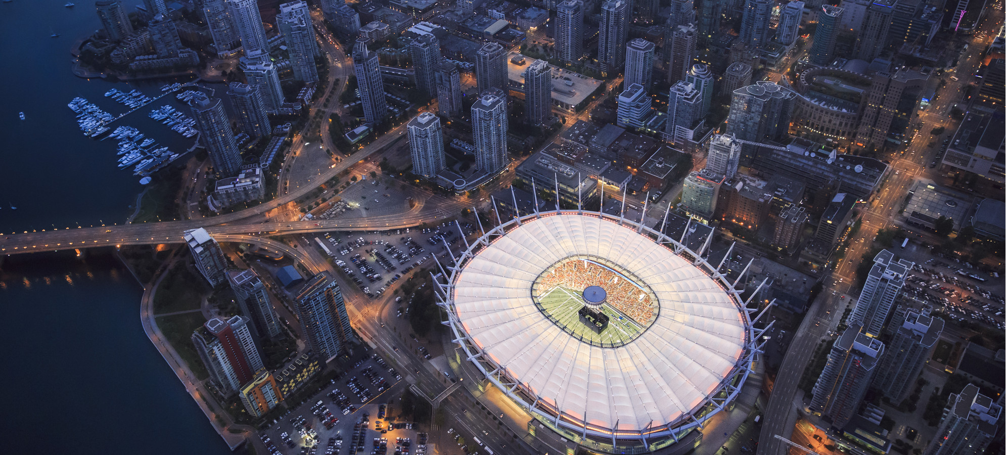 Retractable Roof BC Place