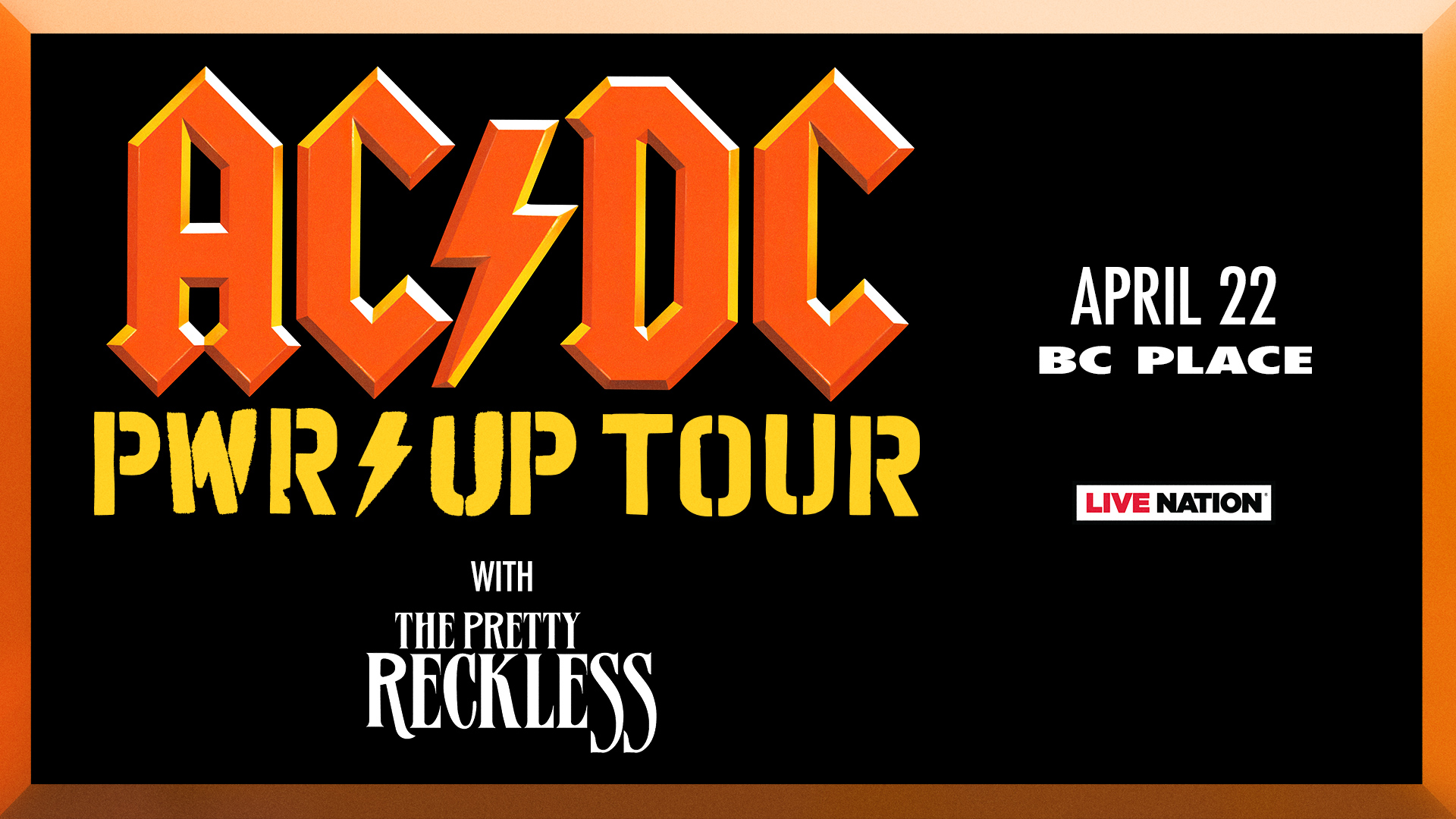 AC/DC POWER UP Tour 2025 BC Place