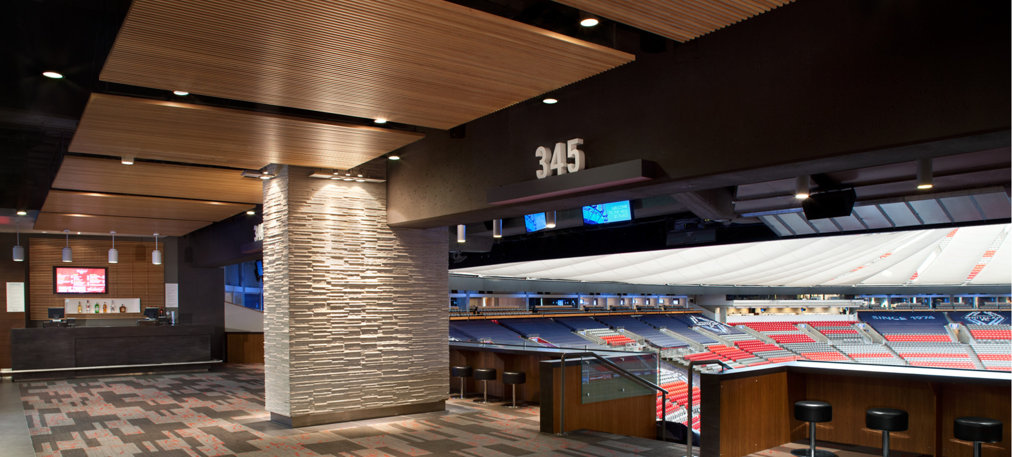 Suites and club seats BC Place