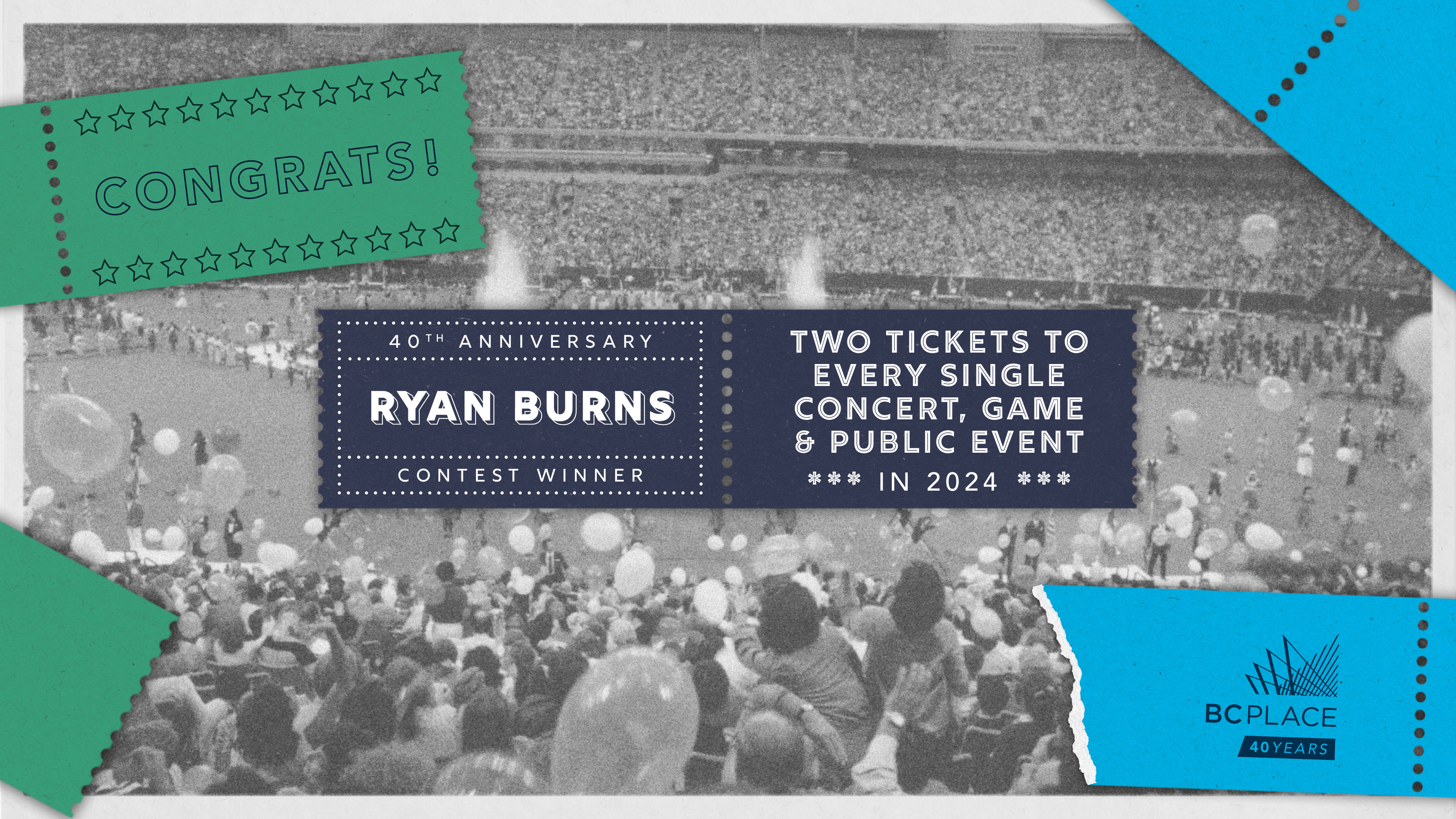 Vancouver resident wins tickets to every event at BC Place in 2024 BC Place