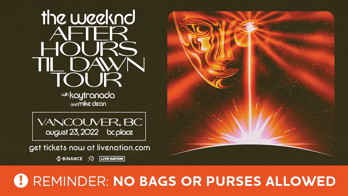 The Weeknd: After Hours til Dawn Tour – BC Place