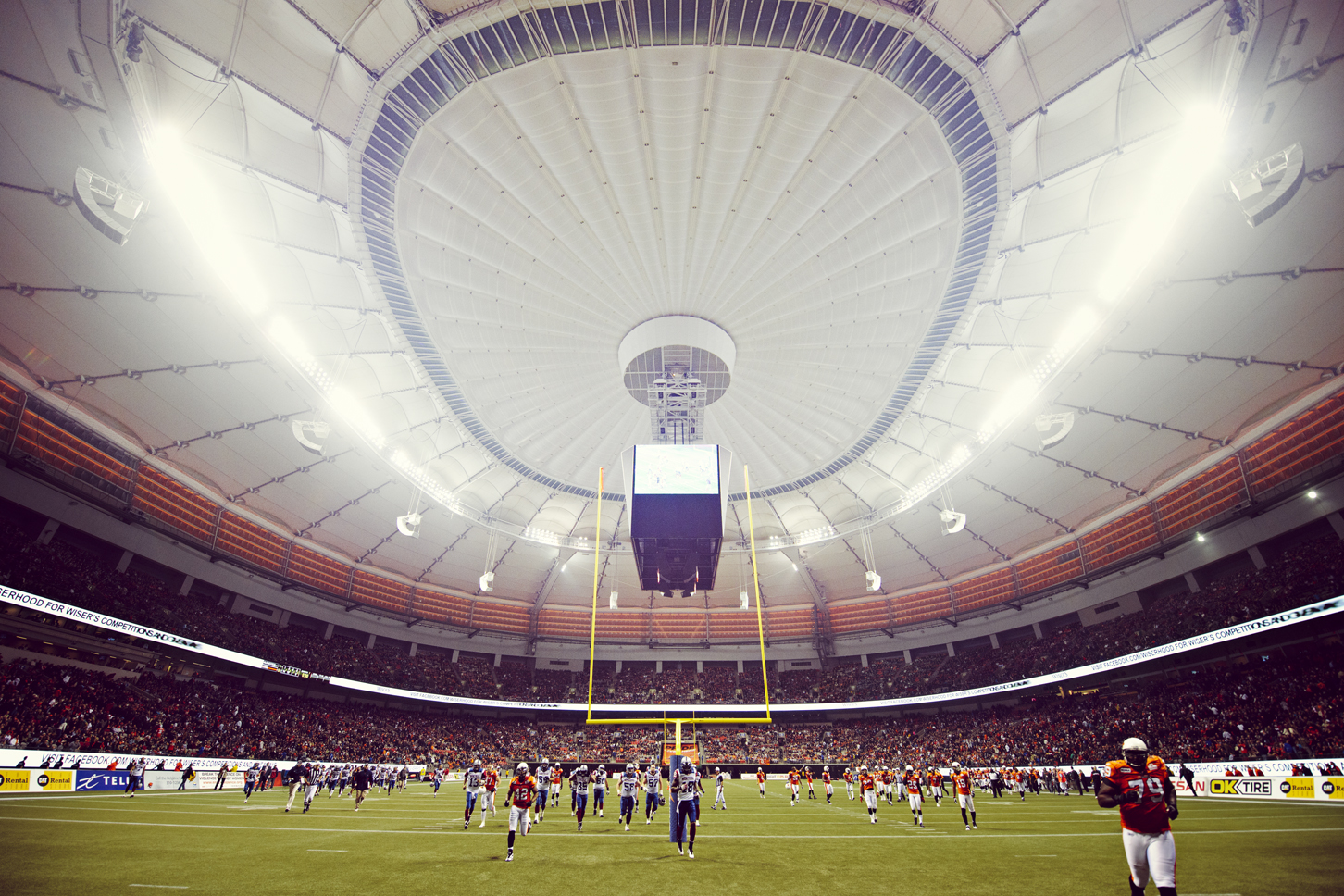 BC Lions Vs Edmonton Elks – BC Place