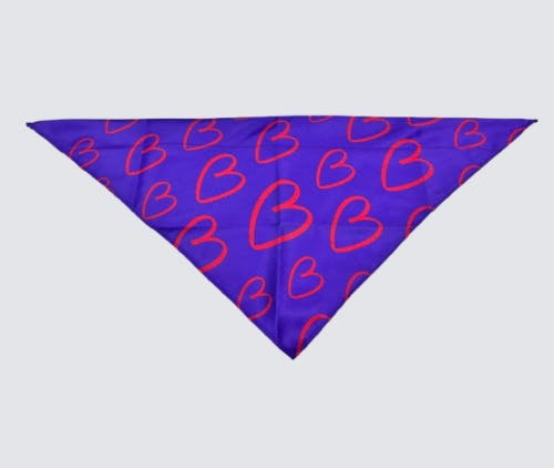 Blood Cancer UK branded dog bandana.
