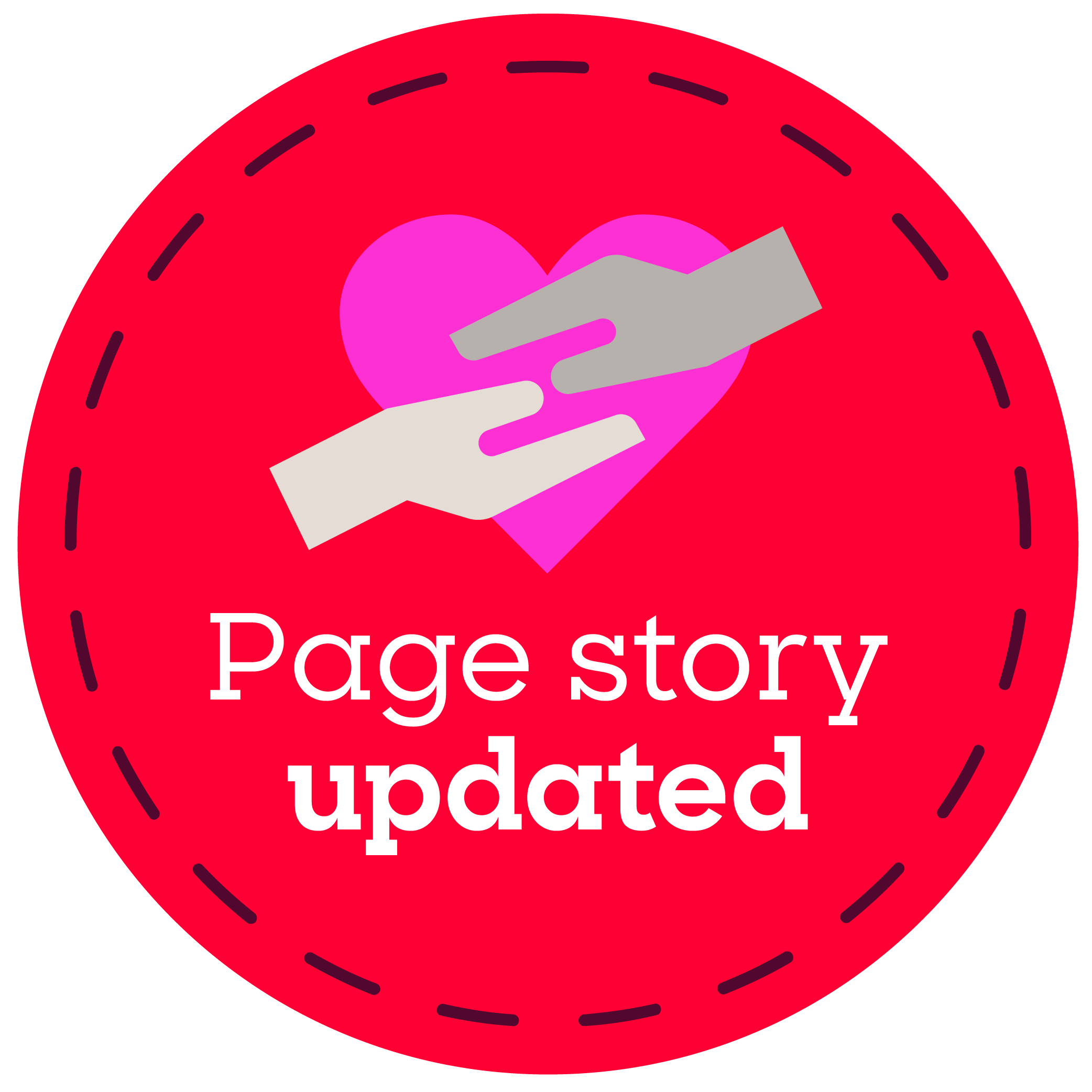 You've updated your page story!