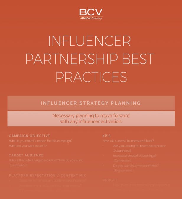 Influencer Collaboration Checklist for Hotels