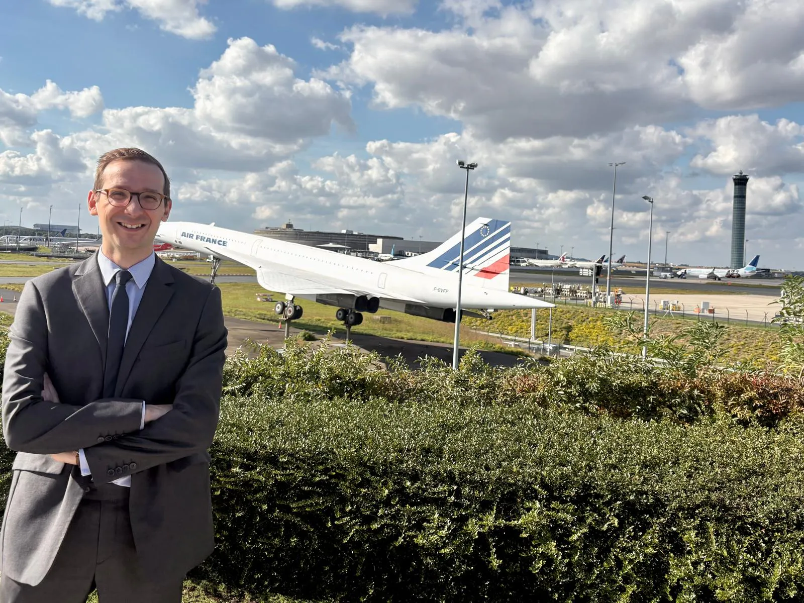 Visite du Terminal 1 à ADP