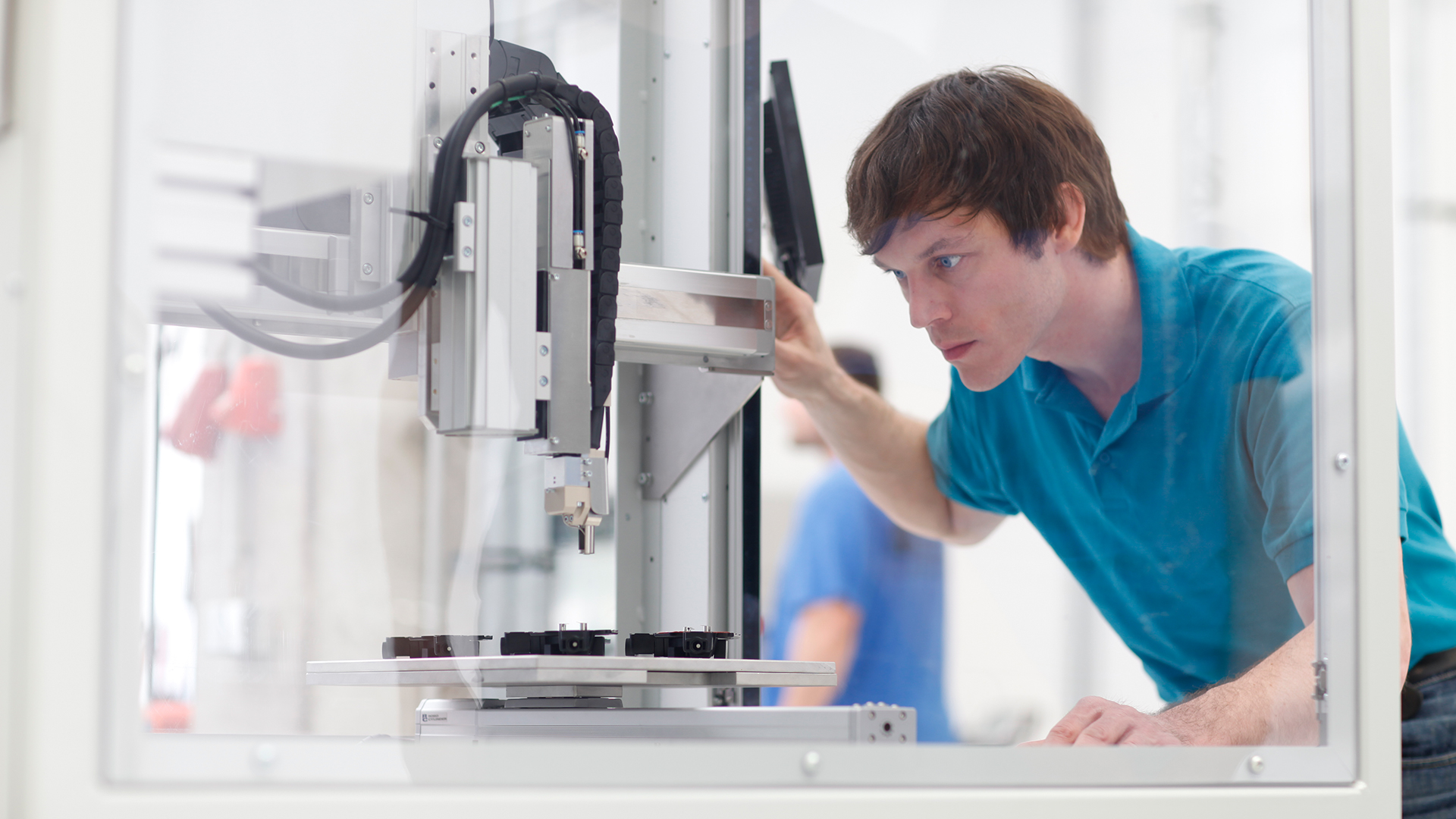 Stamping Process with bdtronic's heat staking method BHS HOT STAMP®