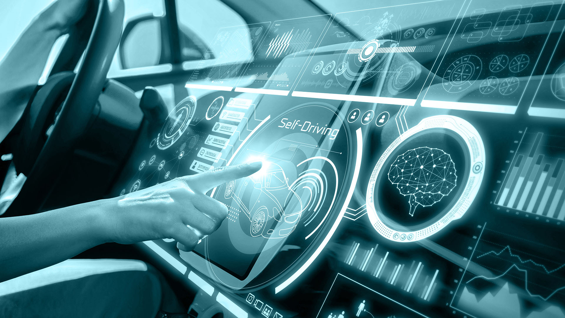 Dispensing applications for driving assistance systems and autonomous driving 