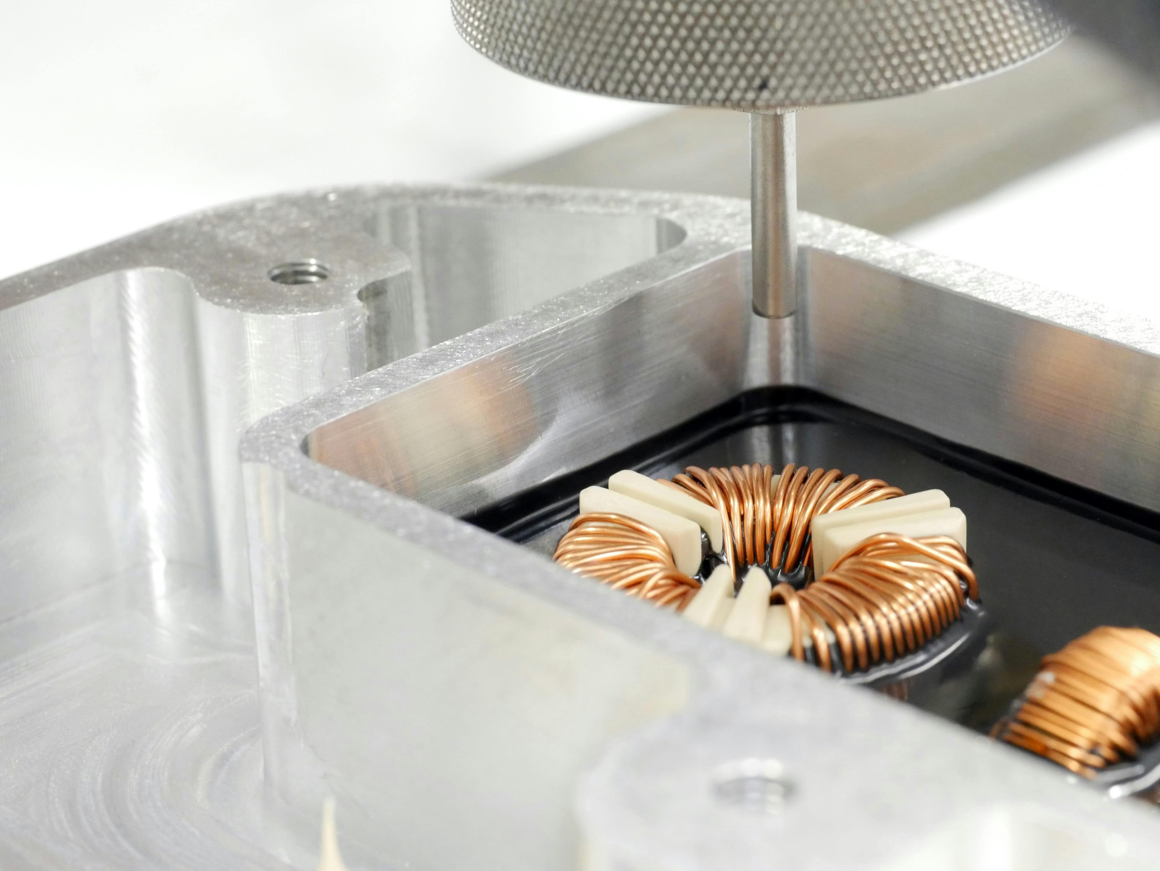 Dispensing methods potting and vacuum potting bdtronic