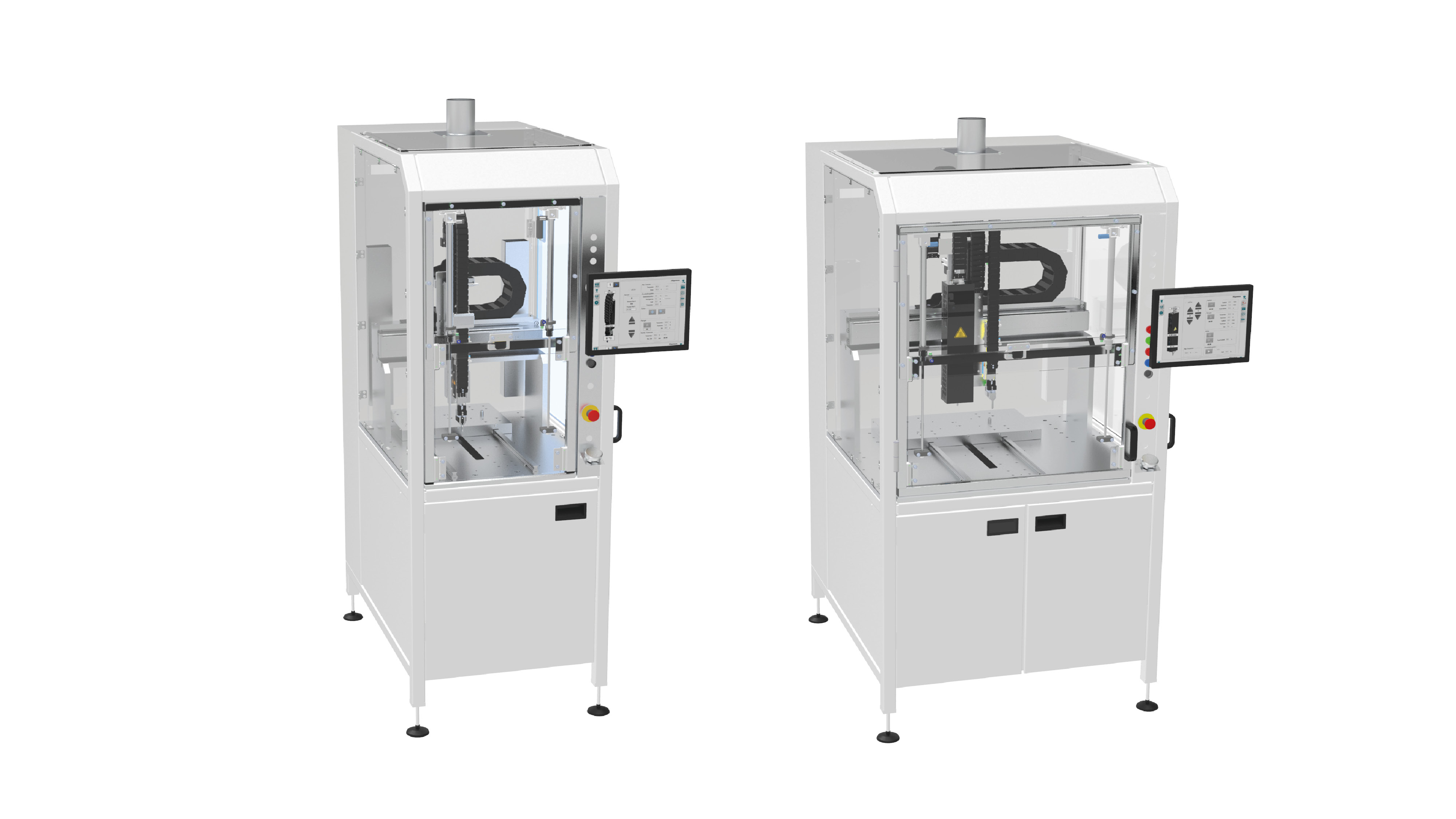 Halbautomatische Heißnietanlagen