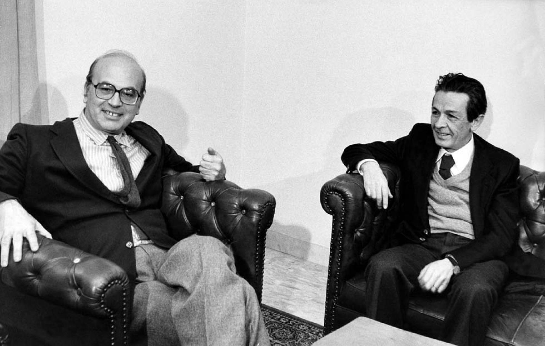 craxi e berlinguer