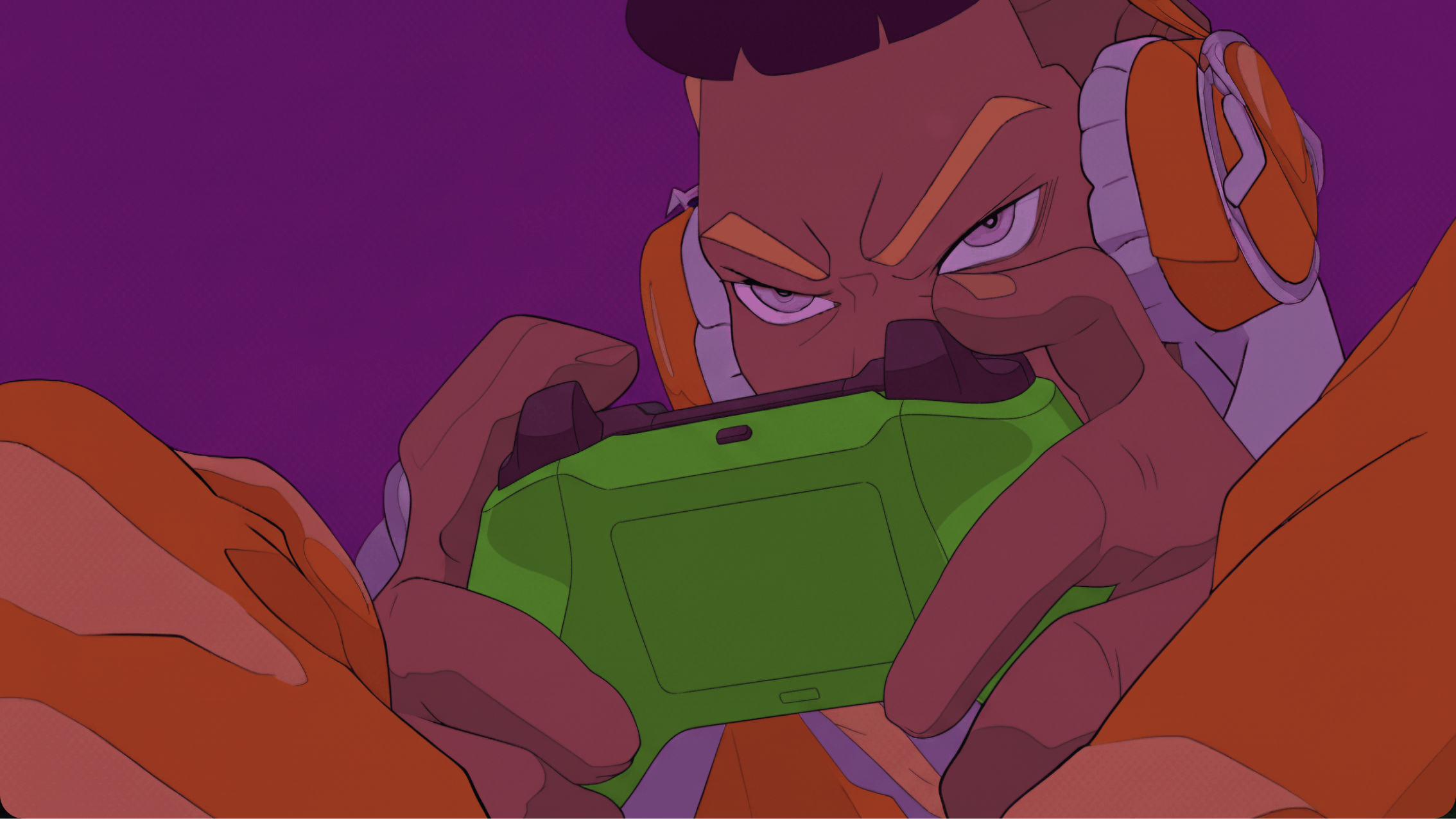 Illustrazione gamer