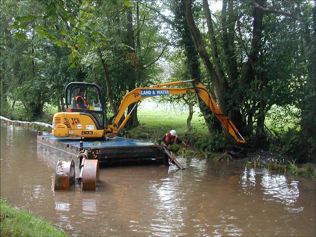dredging the mon and brec canal