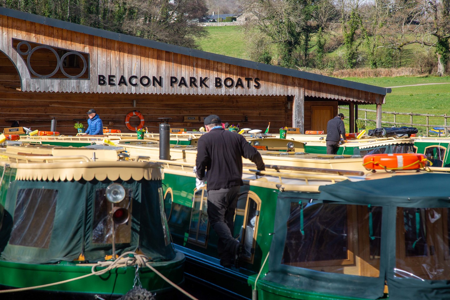 beacon park boats fleet at llangattock