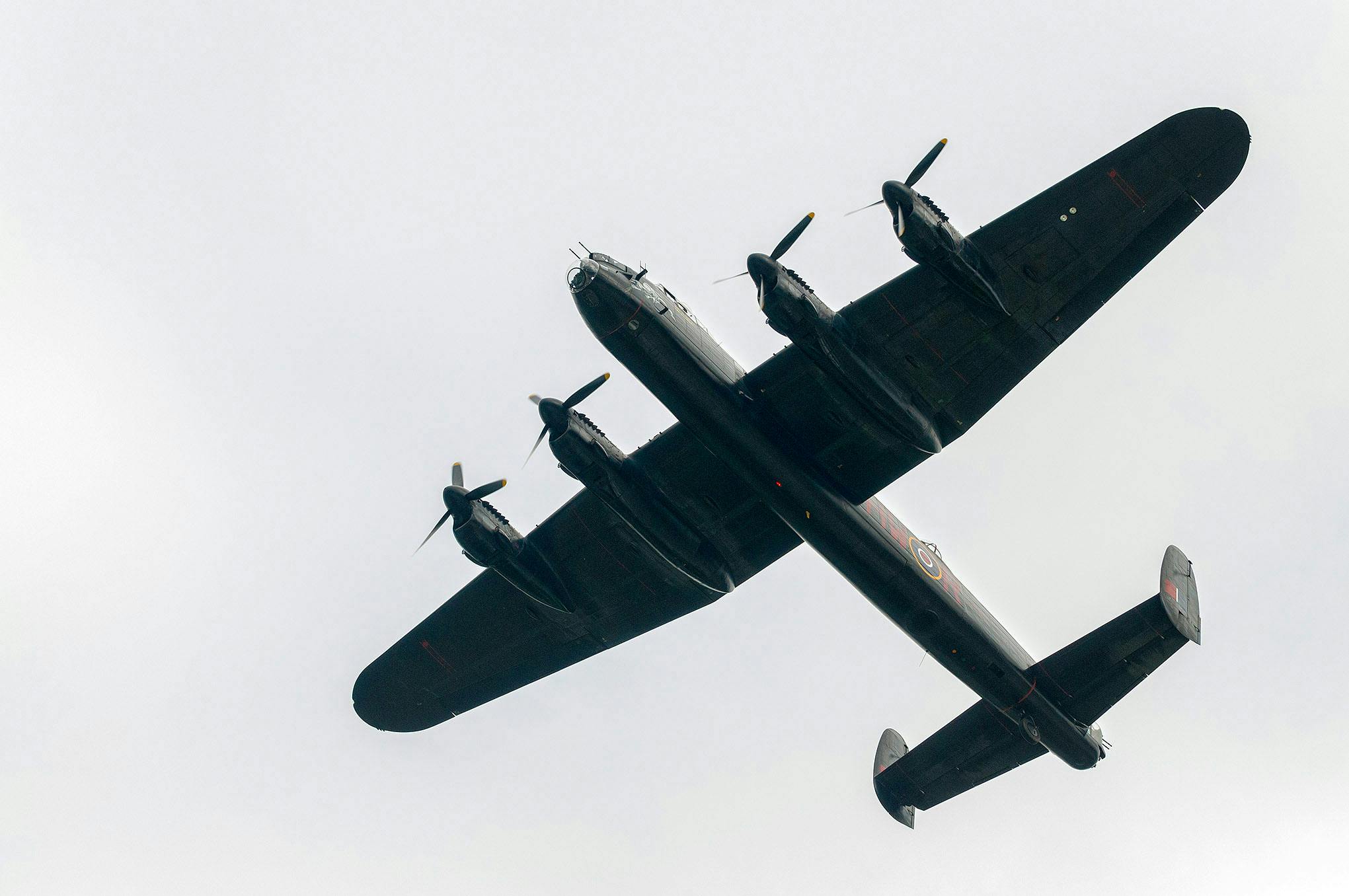 Lancaster from the Battle of Britain Memorial Flight 