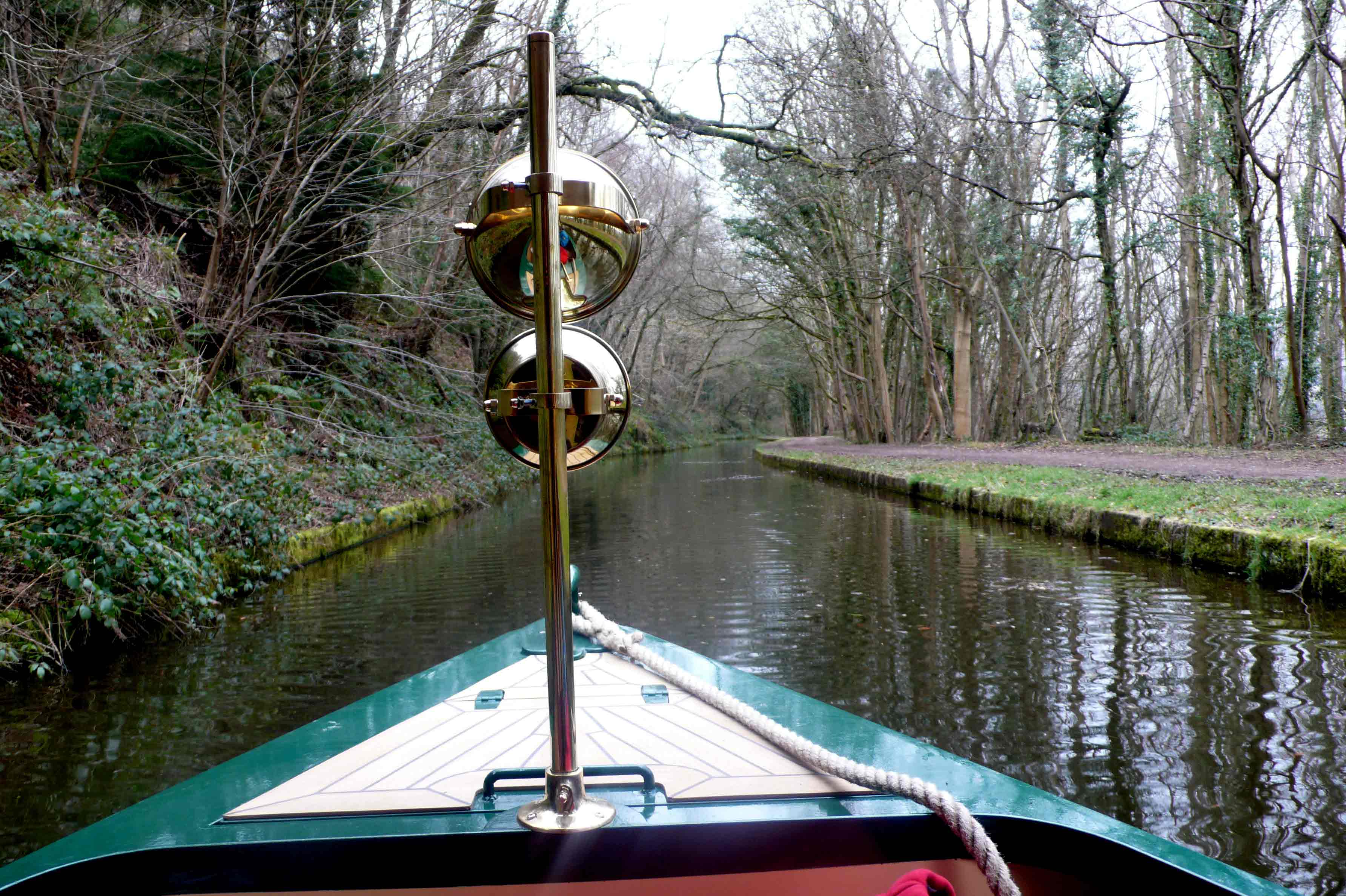bow of beacon park boat hawk