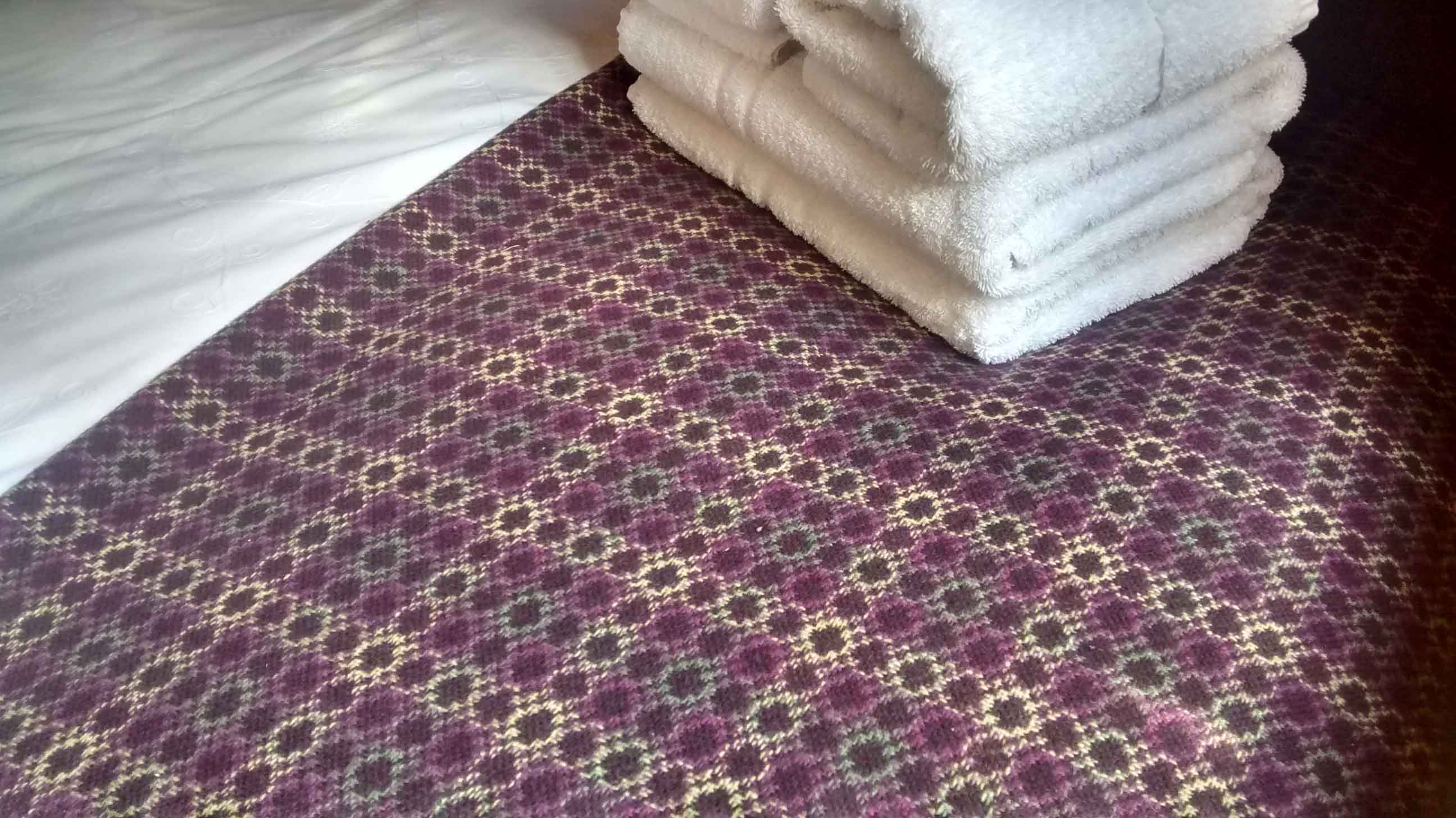 bed linen and towels