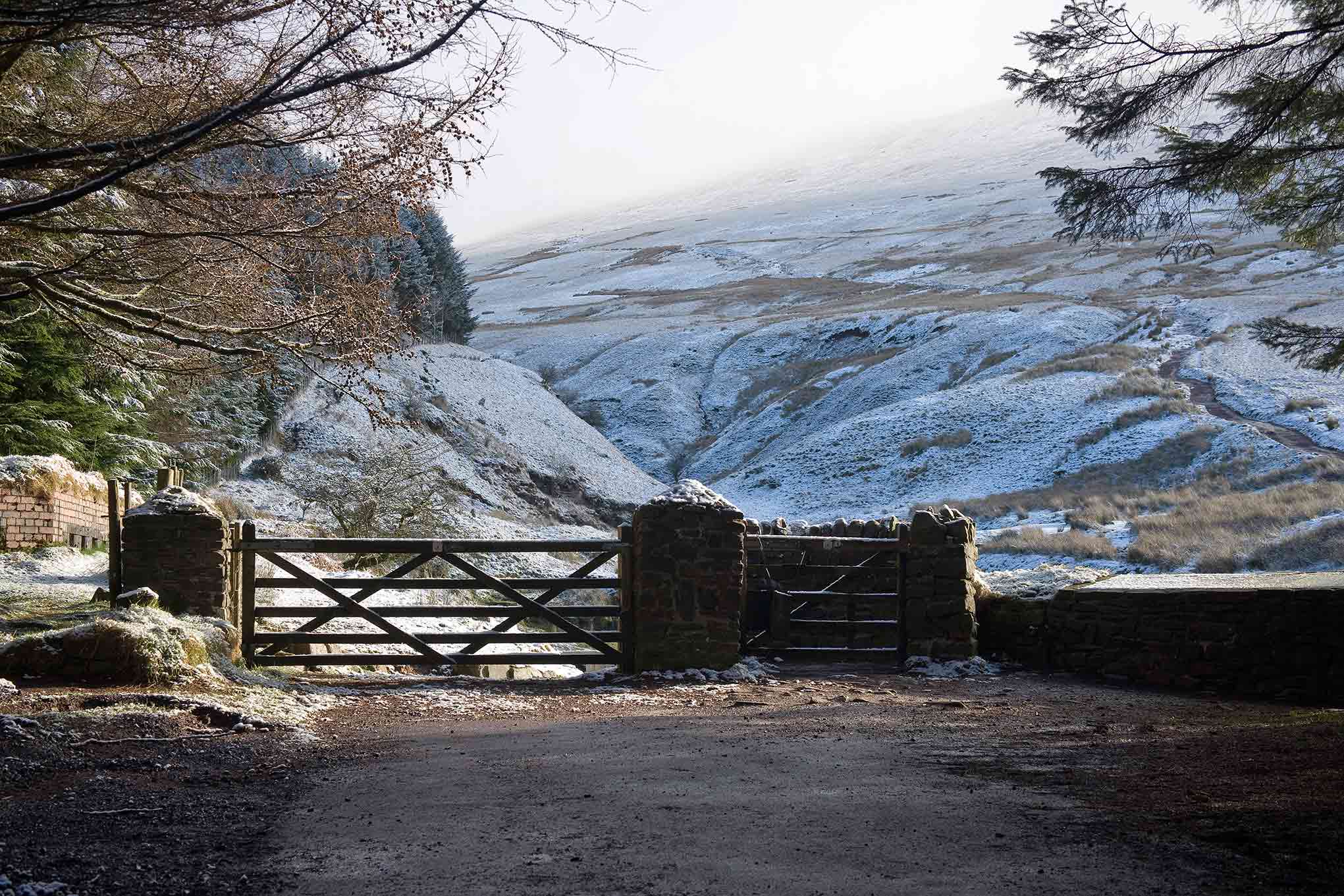 winter in the brecon beacons